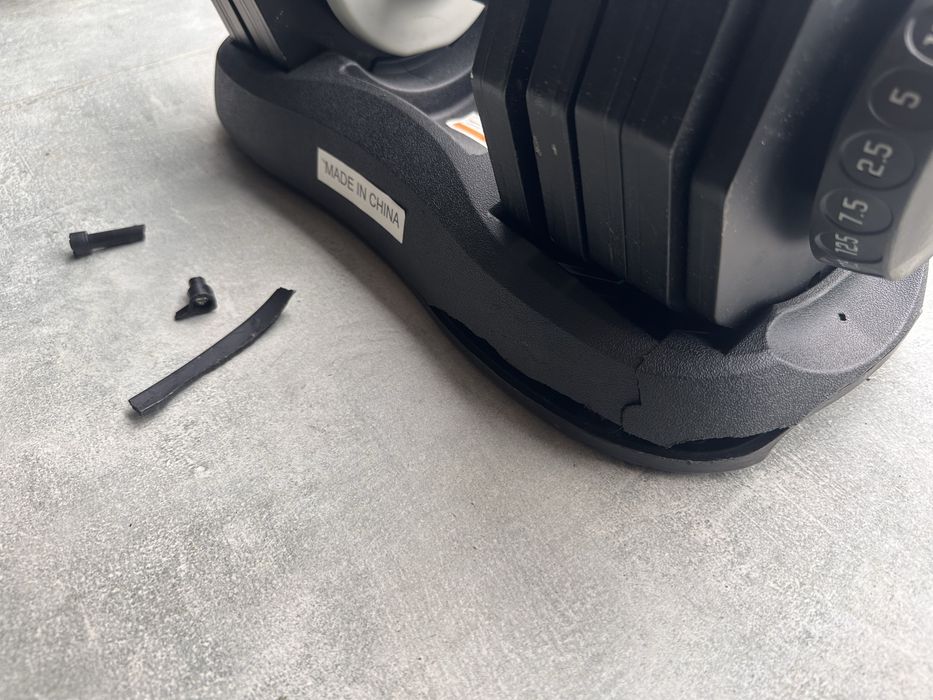 Hantle regulowane  uszkodzone