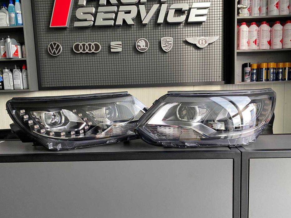 Фари Фара Volkswagen Tiguan 2012-2016 Тігуан Оптика LED НОВІ ФАРИ