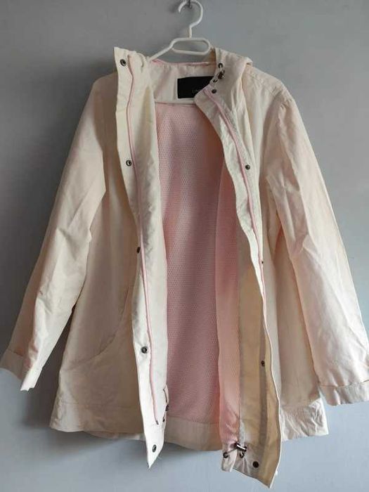 kremowa sportowa kurtka LINDEX plus size