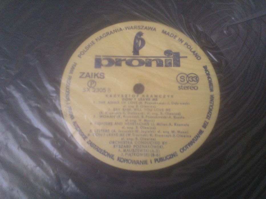 krzysztof krawczyk - don't leave me