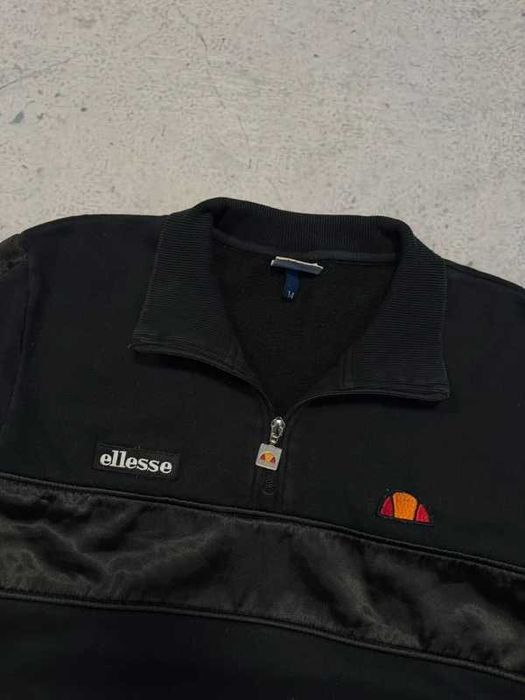 Czarna half-zip bluza Ellesse - Size 14 / S