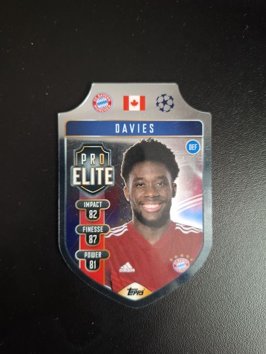 Karta Alphonso Davies pro elite