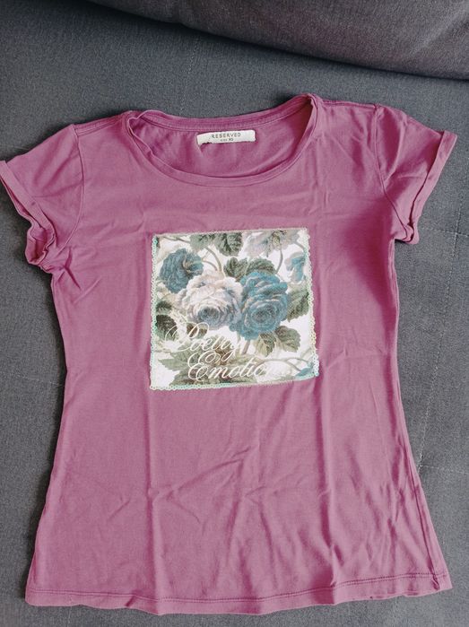 T-shirt i XS Spodnie na lato 100% wiskoza czarne