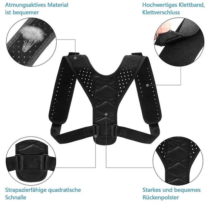 Korektor trener postawy uniwersalny rozmiar unisex