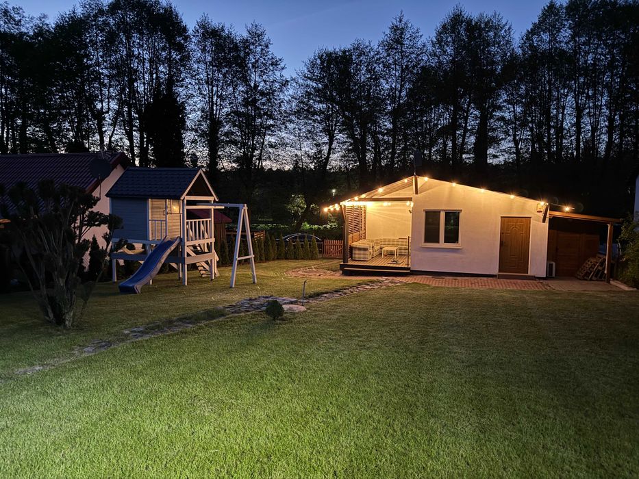 ROD OTOWO, jezioro Lusowskie, środek lasu, działka całoroczna