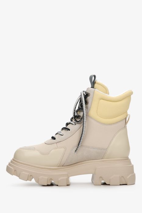 Черевики жіночі зимові Estro шкіряні