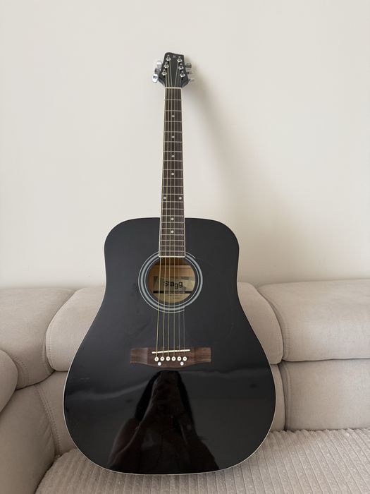 Продам акустичну гітару stagg SA20D BLK
