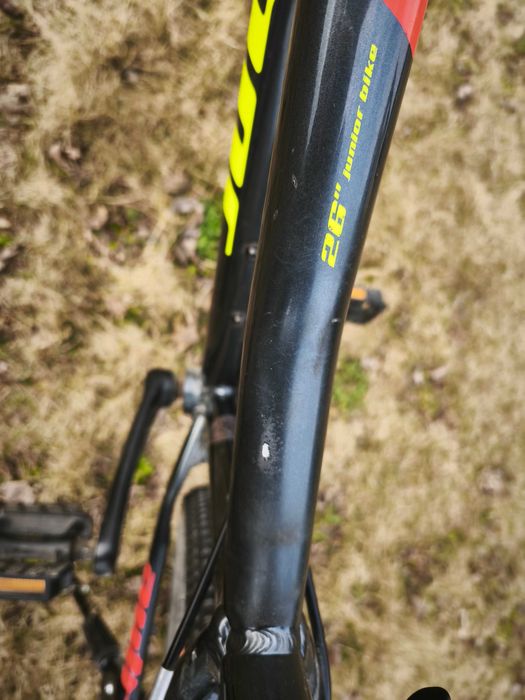 Rower Author Limit 26 + kask – lekki rower młodzieżowy, aluminiowa rama 13.5", stan dobry