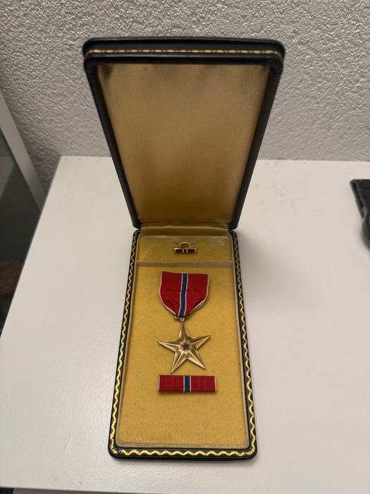 Medalha americana bronze atar medal ww2