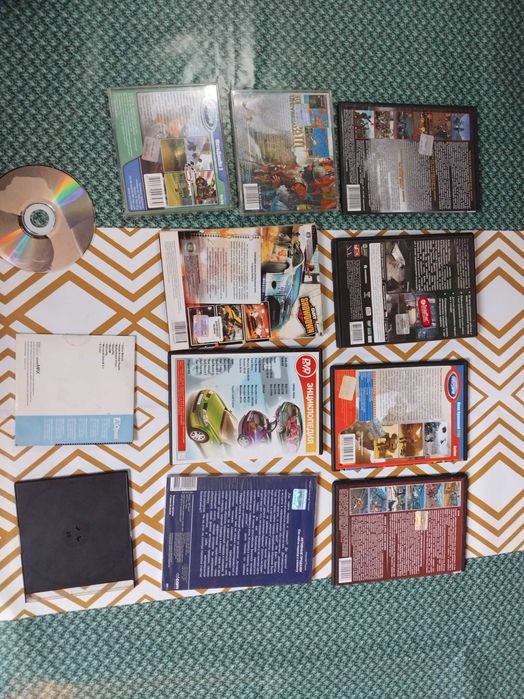 dvd и cd диски с играми для ПК