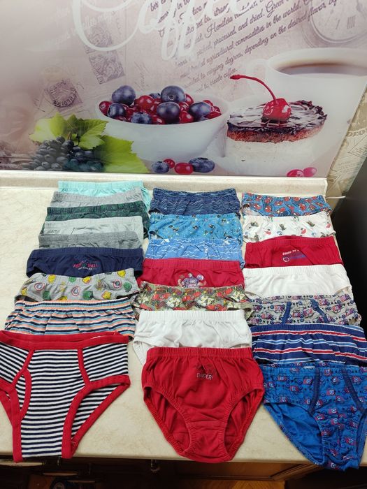 Трусики, маечки Next, Primark, Тачки на 3-6 лет