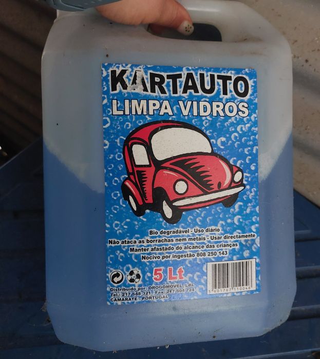 Produtos de limpeza de carros