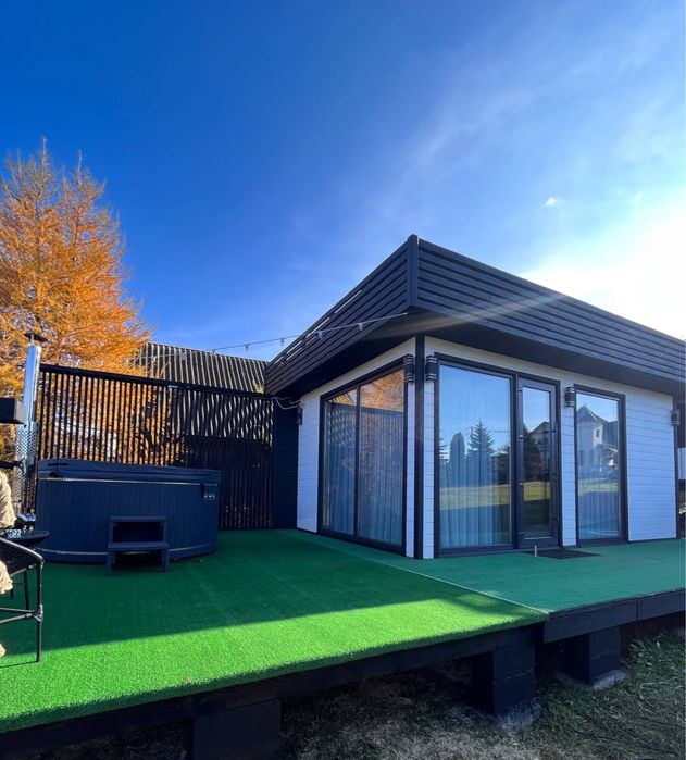 Будиночок в Карпатах B&W