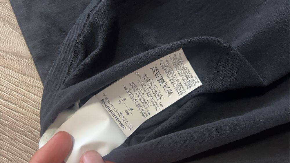 Футболка офф вайт off white ОРИГІНАЛ м розмір