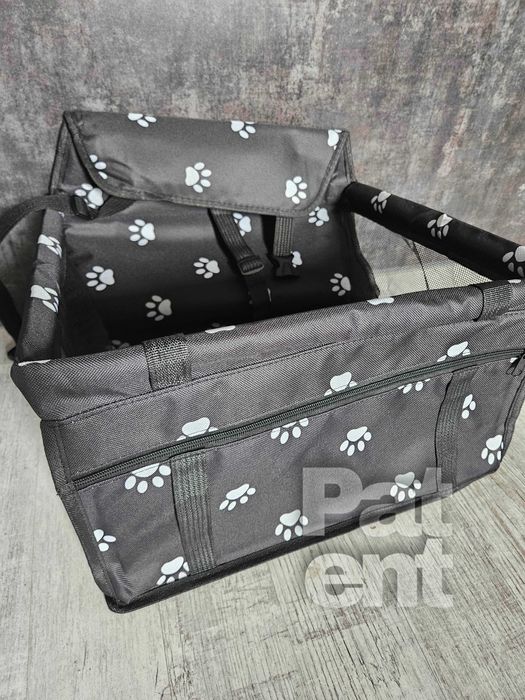 Transporter samochodowy do zwierząt psa kota fotelik do auta