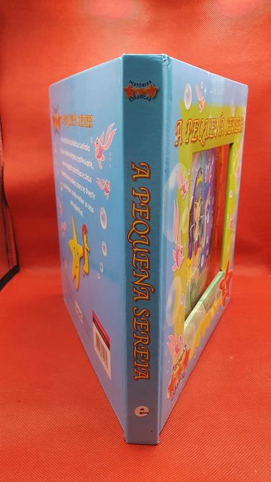 Livro Infantil - REF PINF - A Pequena Sereia, Livro com 5 Puzzles