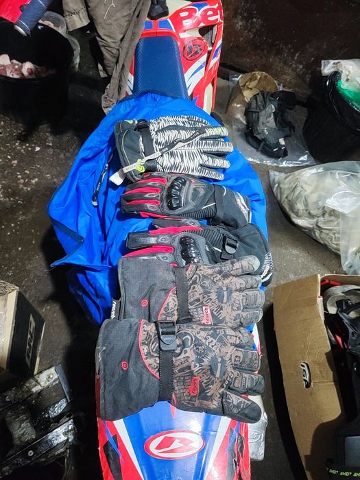 Luvas ski motocross...
