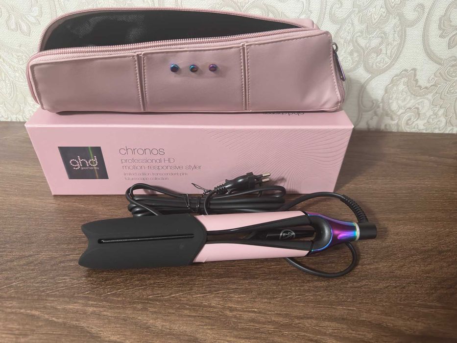 Професійний випрямляч для волосся ghd chronos Pink НОВИЙ