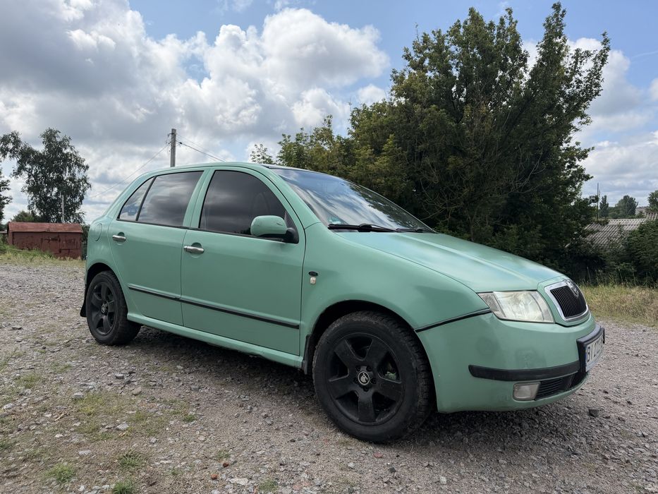 Skoda Fabia 1.4 газ