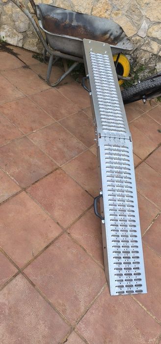 Rampa para motos portátil