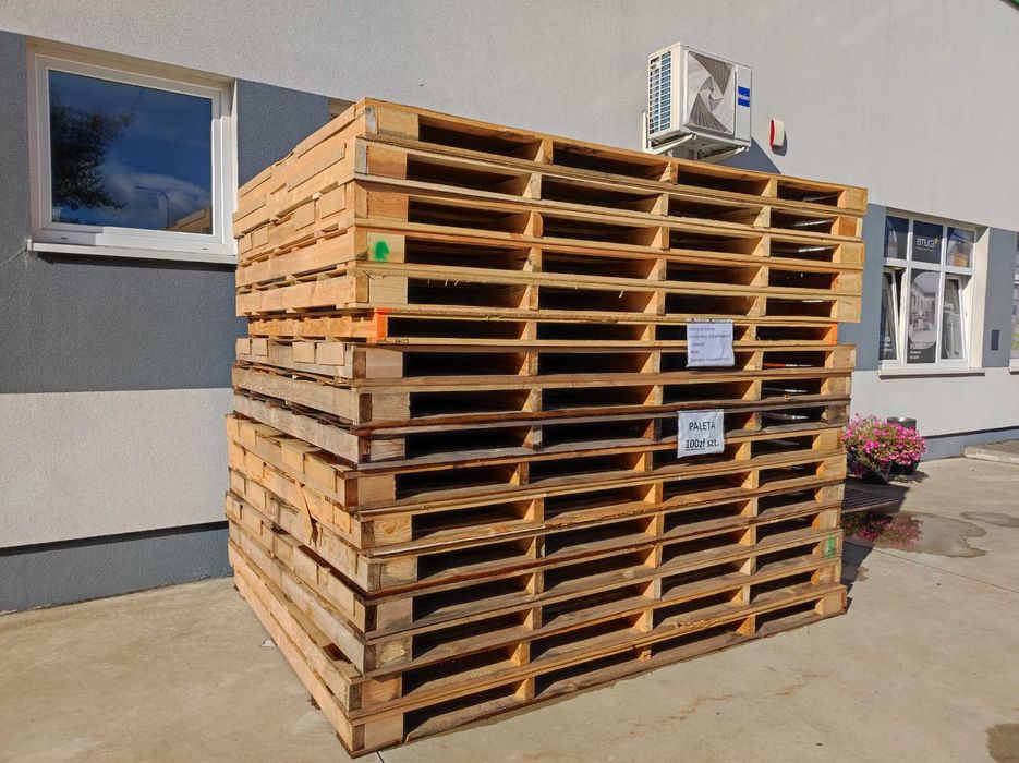 Paleta duża 280x210cm z litego drewna do wiaty, drewutni, altan tarasu