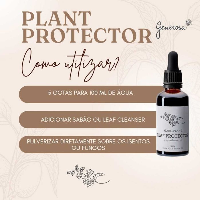 Leaf Protector - Óleo de neem