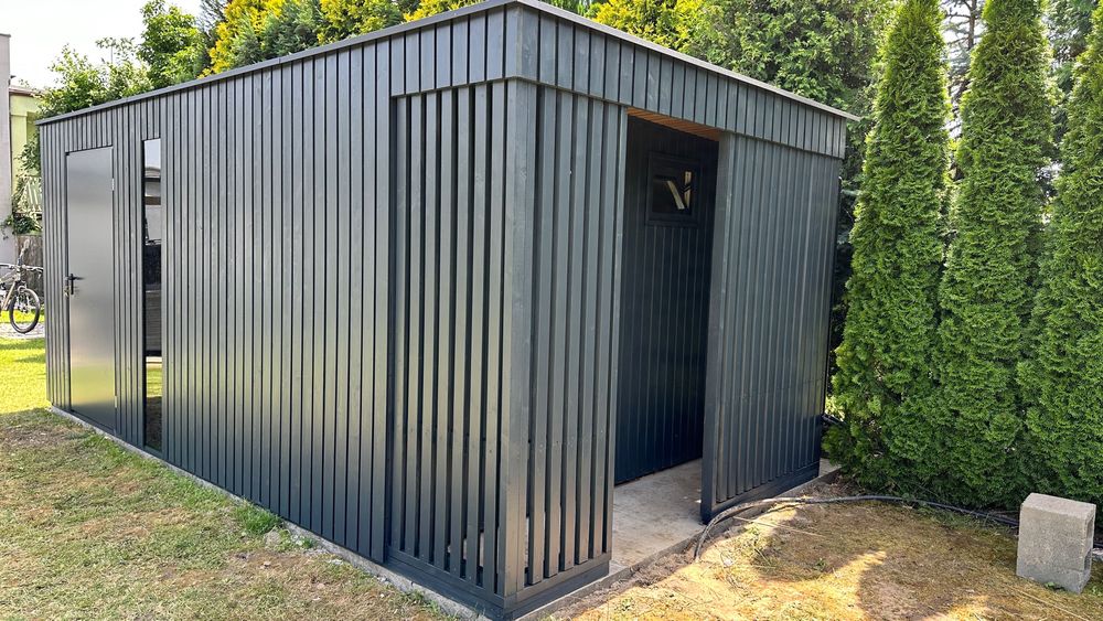 Domek narzędziowy Duży Izolowany  MODRZEW SYBERYJSKI