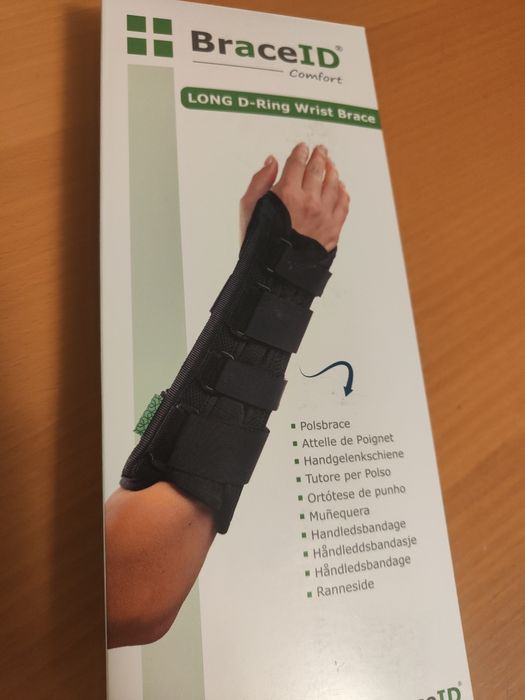 Orteza nadgarstka lewa rozm. L