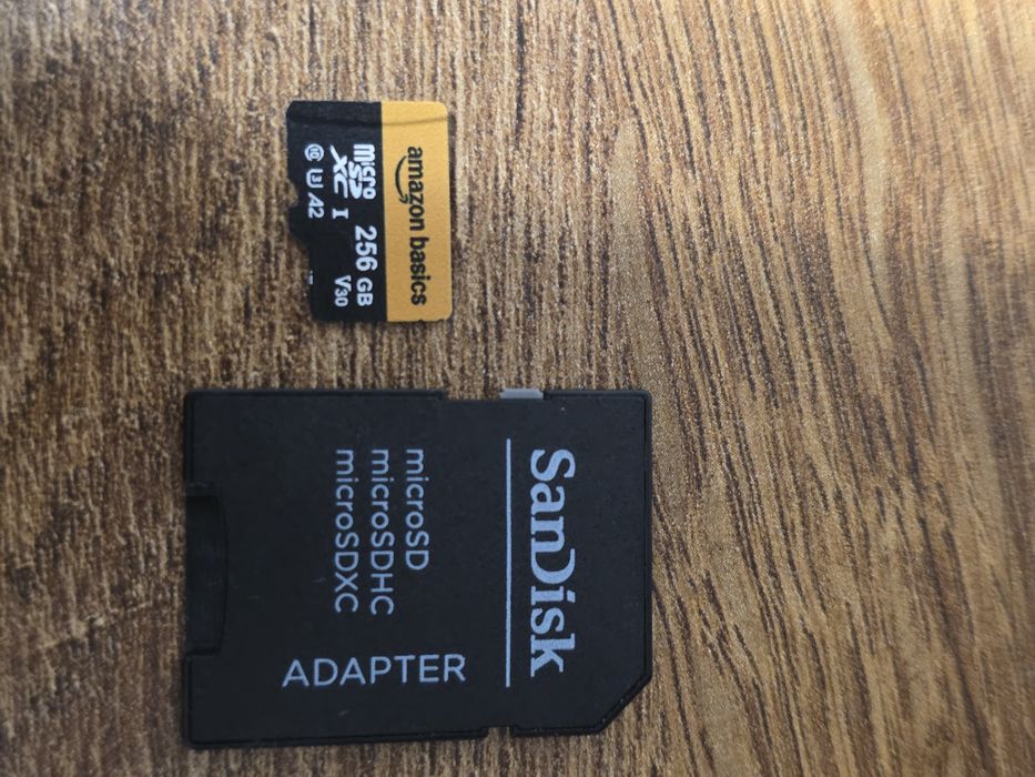 Karta microSd 256GB Amazon basic