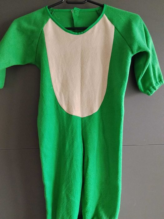 Strój halloween bal karnawał żaba żabka 92 98