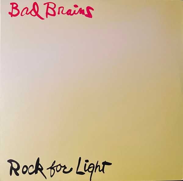 Bad Brains - "Rock For Light" LP (NOVO!)