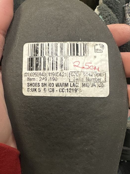 Ботинки~кеды Quechua Waterproof 36