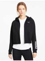 Худи на змейке PUMA синего цвета