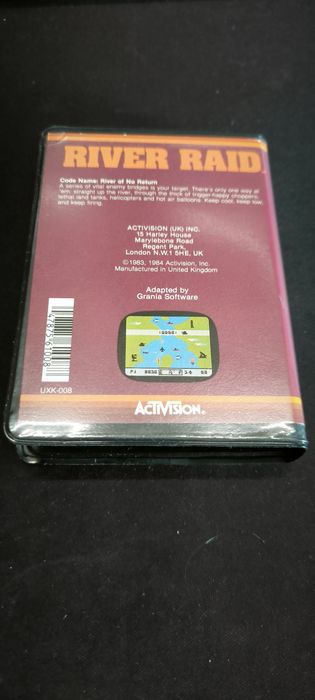 Jogo MSX - River Raid (Activision / Caixa Rígida Original)