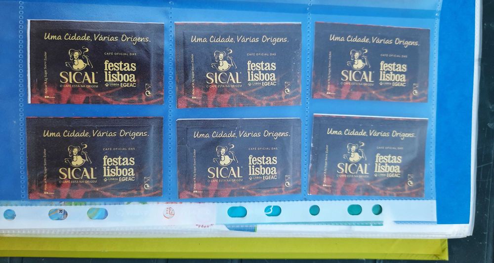 Pacotes de açúcar Sical "Uma cidade, várias origens - Festas de Lisboa"
