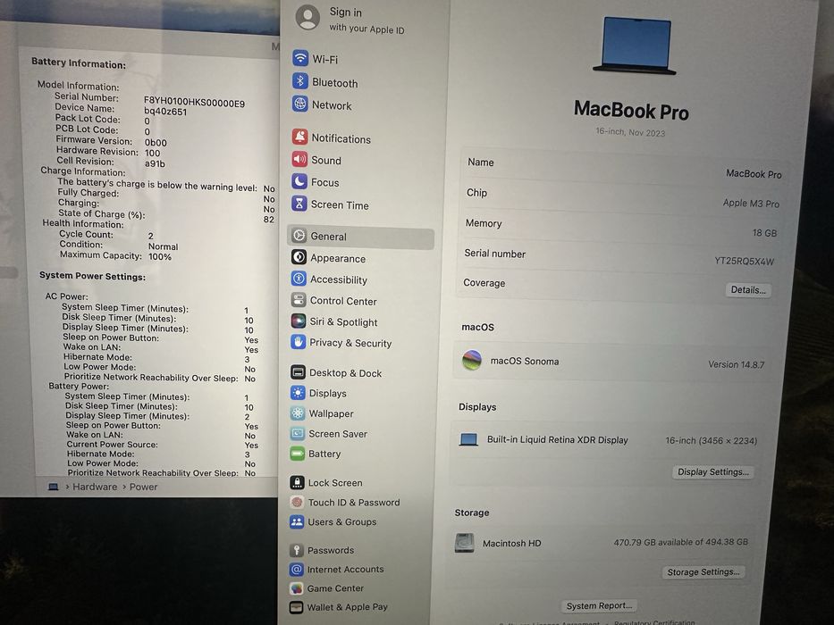 Apple Macbook Pro 16.2 M3 pro 18gb/512gb new mdm