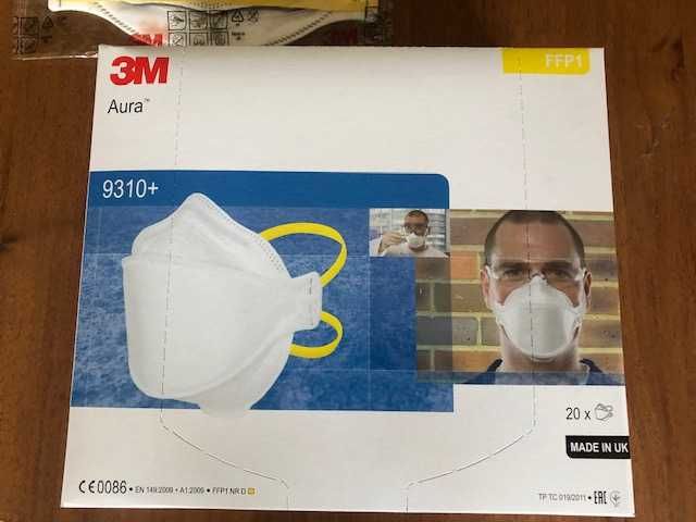 Респиратор (маска) противоаэрозольный 3М AURA 9310+