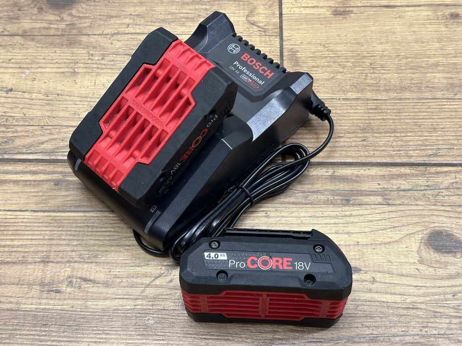 Ładowarka BOSCH GAL 18V-40 | 2x bateria akumulator ProCore 4AH