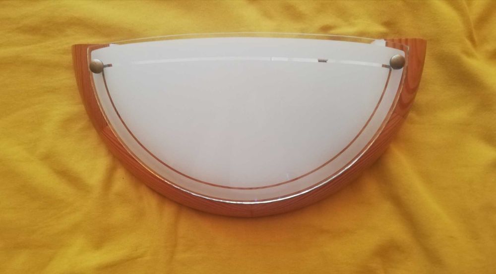 Kinkiet ścienny połówka plafon K-1/2 olcha 60W