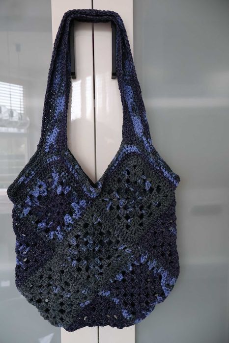 Szydełkowa siatka rękodzieło handmade