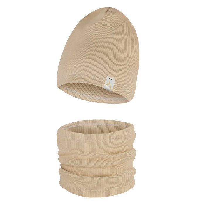 Komplet Wiosenny Dla Chłopca i Dziewczynki Czapka i Komin 18 kolorów