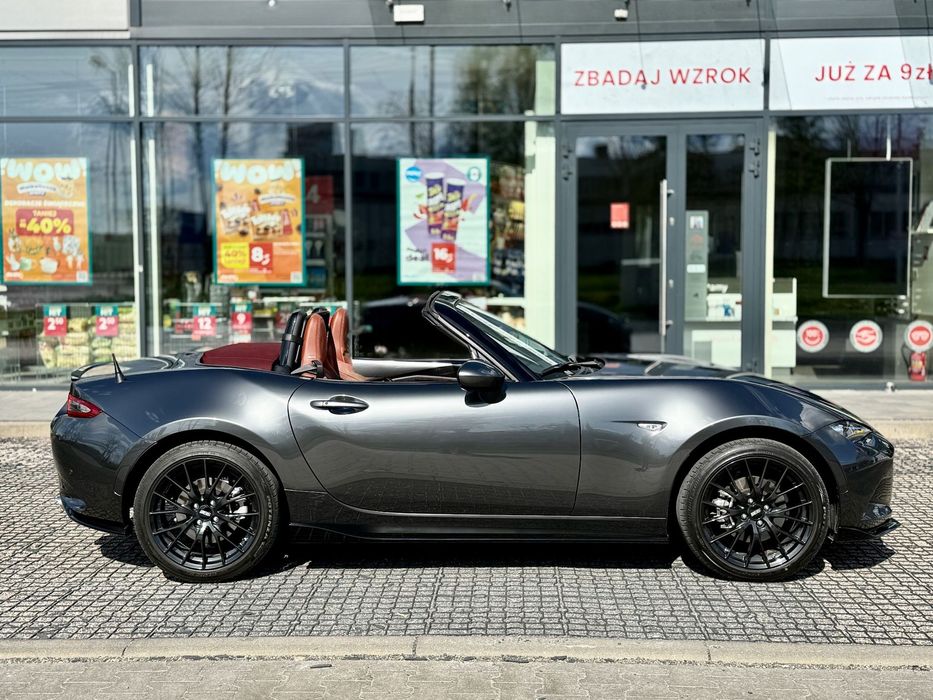 Mazda MX-5 2.0 184KM! Salon PL, bezwypadkowa, gwarancja, serwis ASO,dużo dodatków