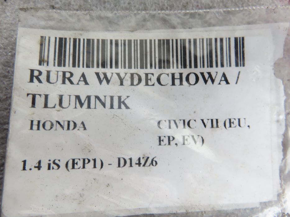 Tłumik Końcowy Honda Civic VII 1.4