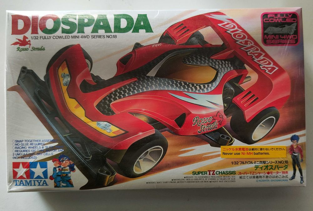 Carro Mini4WD Let's & Go Tamiya (8 Euros cada se comprar os 6)