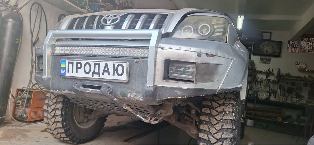 Бампер тойота прадо 120, Toyota prado 120