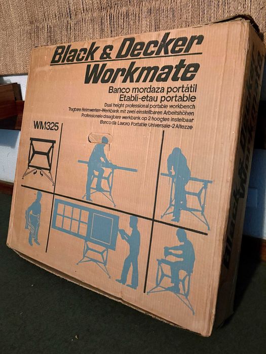 Bancada Workmate Black & Decker | Mod. WM 325