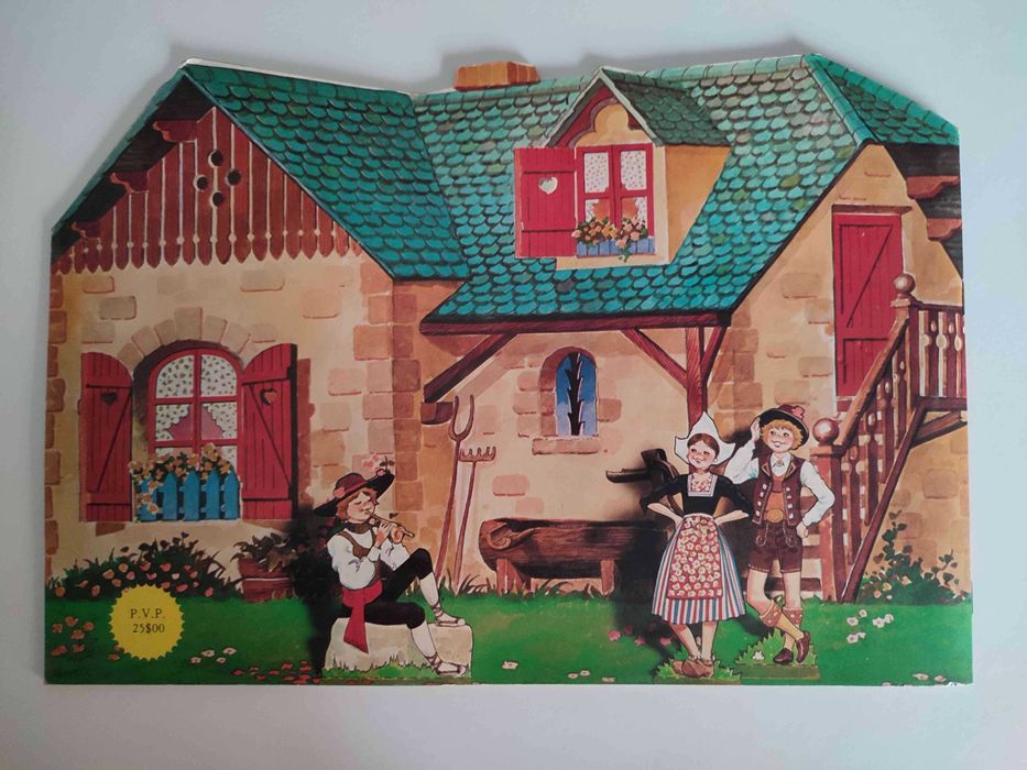 Caderneta As minhas casinhas (vazia)