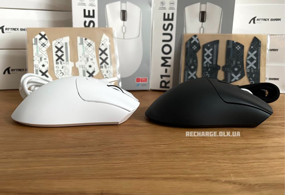НОВІ Attack Shark R1 18000 DPI Wireless | ІГРОВА БЕЗДРОТОВА Мишка