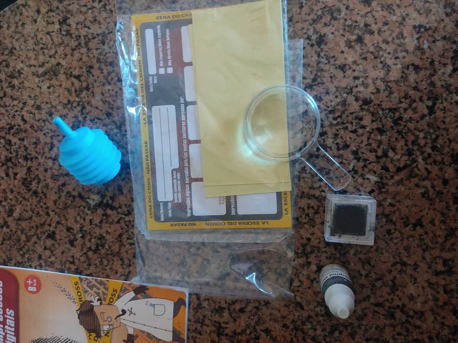 kit impressão digital science4you