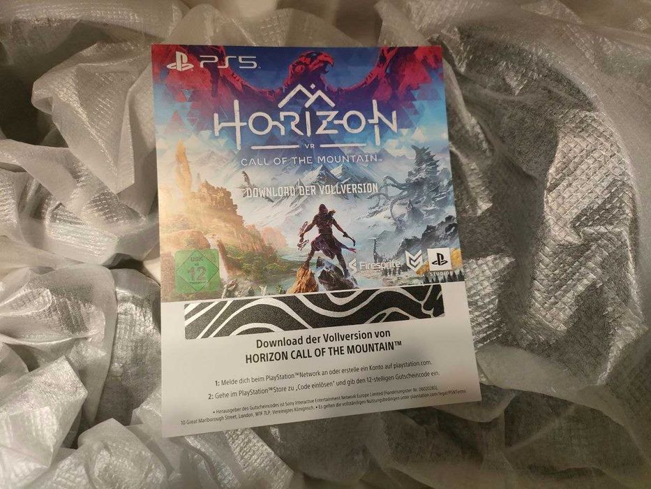 VR шолом PlayStation VR2 (PS5) + Horizon Call of the Mountain